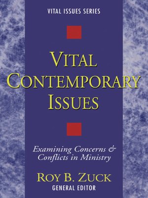 cover image of Vital Contemporary Issues